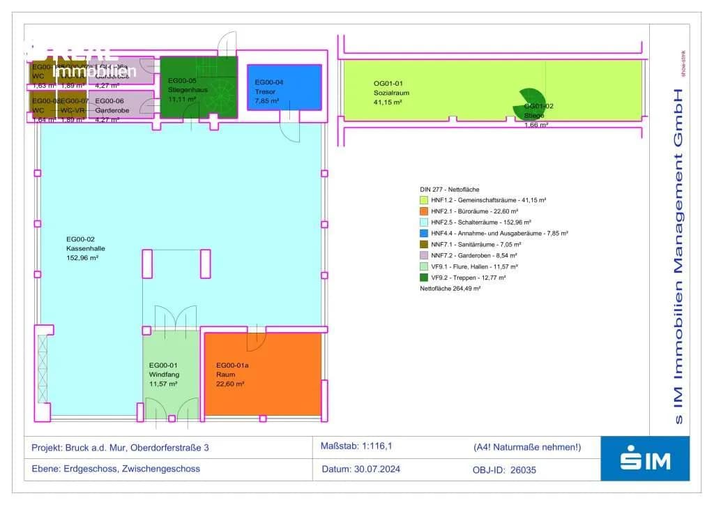 Gewerbeimmobilie kaufen in Bruck-Mürzzuschlag – 230 m², € 150.000 – Bild 7 von 7