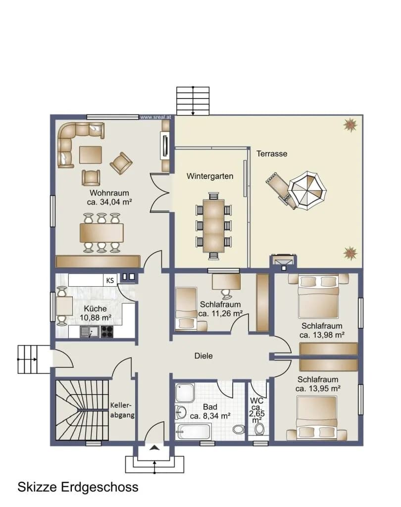 4-Zimmer-Haus kaufen in Oberpullendorf – 127,07 m², € 250.000 – Bild 43 von 45