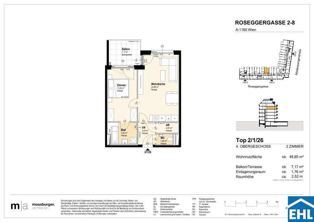 2-Zimmer-Wohnung kaufen in Wien – 50,7 m², € 381.800 – Bild 13 von 13