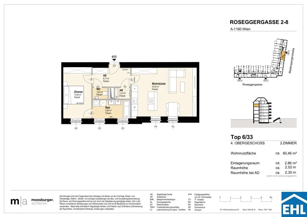 2-Zimmer-Wohnung kaufen in Wien – 60,51 m², € 419.900 – Bild 13 von 13