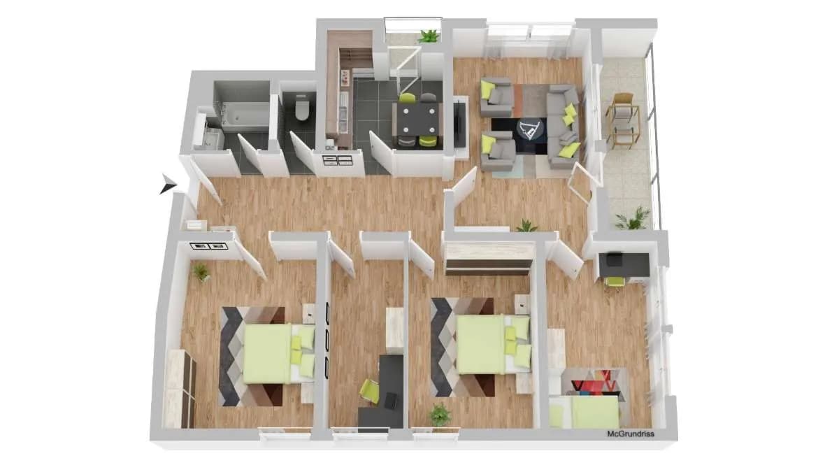 5-Zimmer-Wohnung kaufen in Innsbruck – 100 m², € 545.000 – Bild 13 von 13