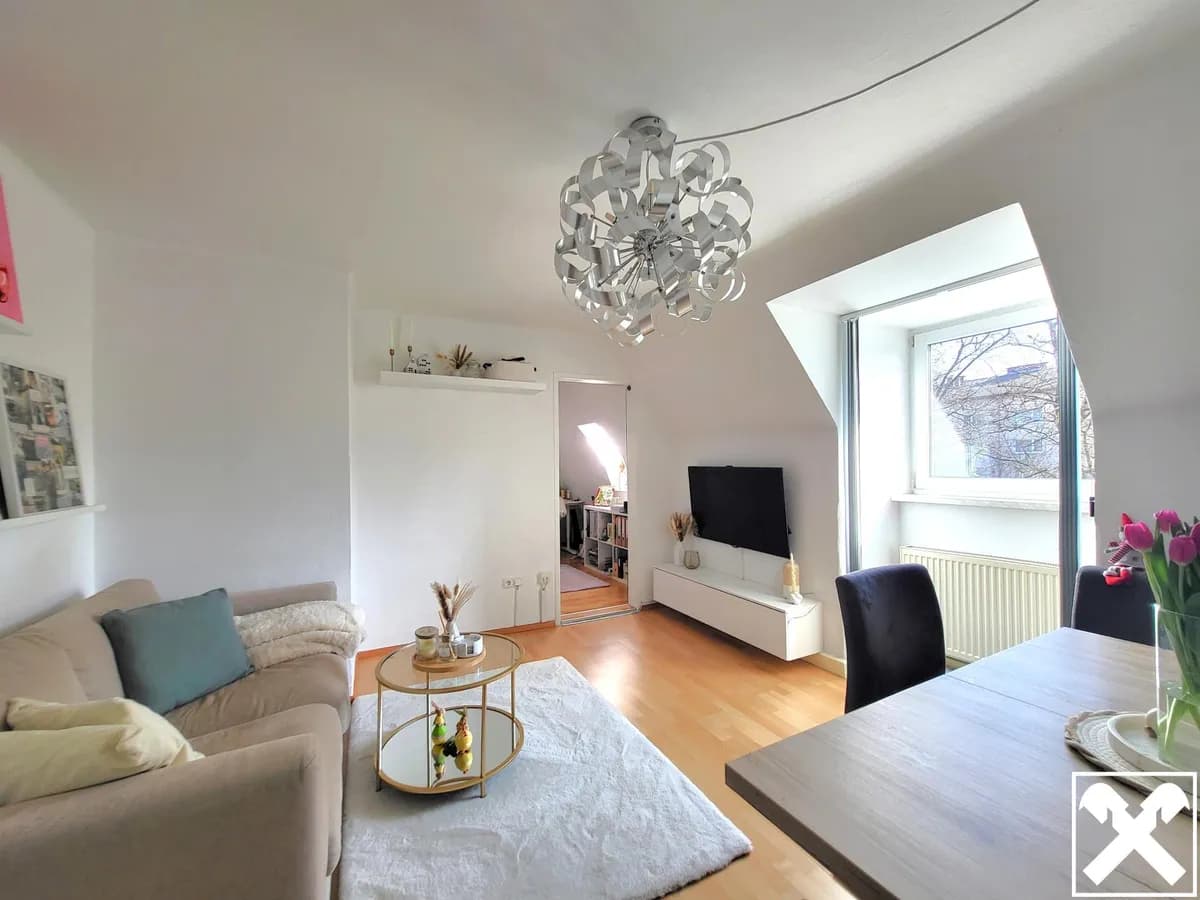 2-Zimmer-Wohnung kaufen in Linz – 52 m², € 135.000 – Bild 1 von 13
