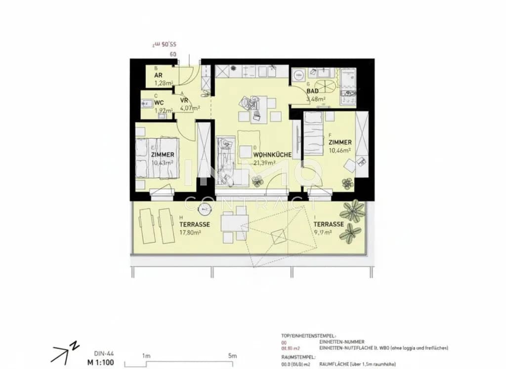 3-Zimmer-Wohnung kaufen in Wien – 55,1 m², € 378.500 – Bild 12 von 12