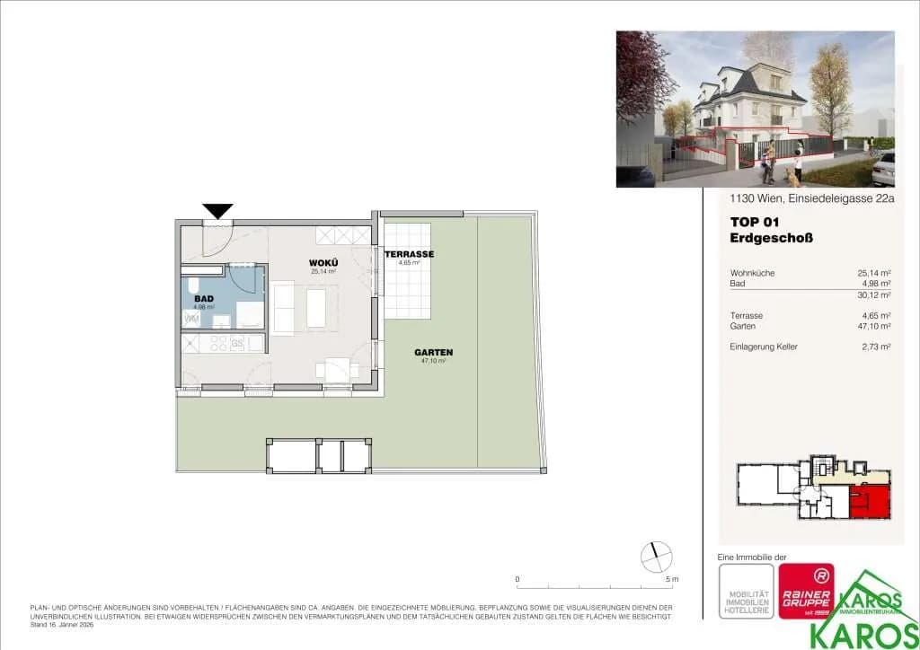 3-Zimmer-Wohnung mieten in Wien – 101 m², € 4.079 – Bild 6 von 10