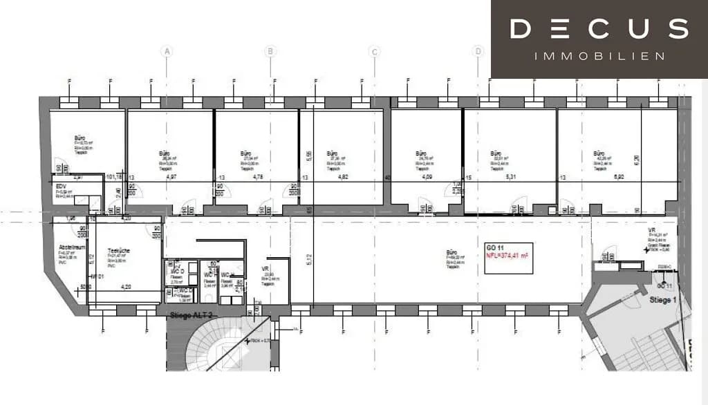 Gewerbeimmobilie mieten in Wien – 374 m², € 15 – Bild 13 von 13