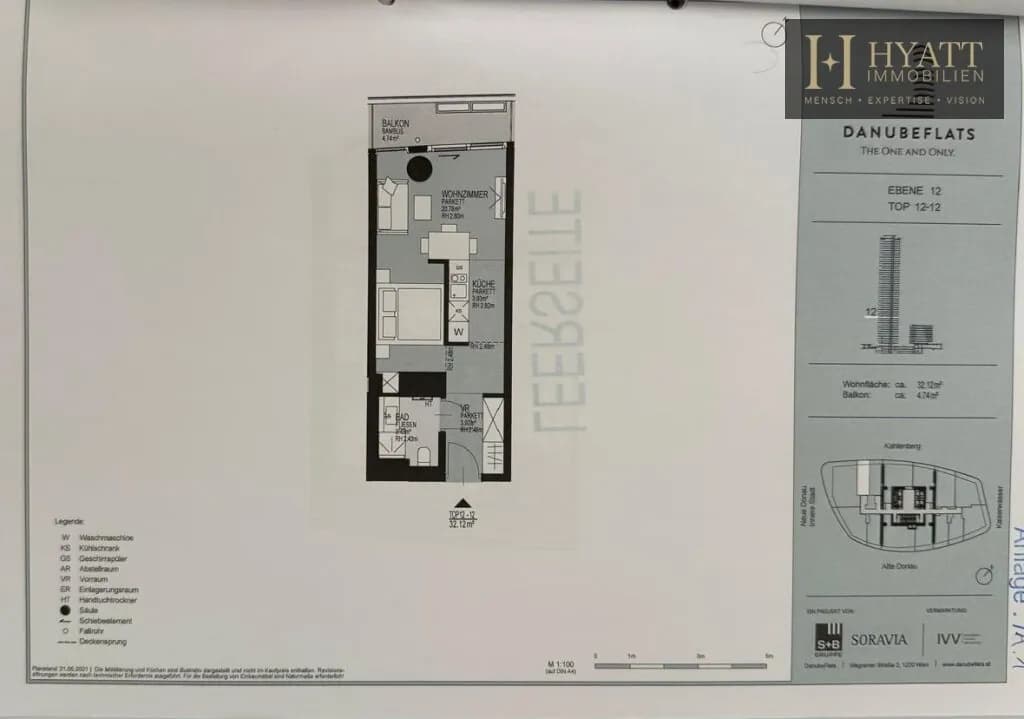 1-Zimmer-Wohnung kaufen in Wien – 32,12 m², € 500.000 – Bild 10 von 10