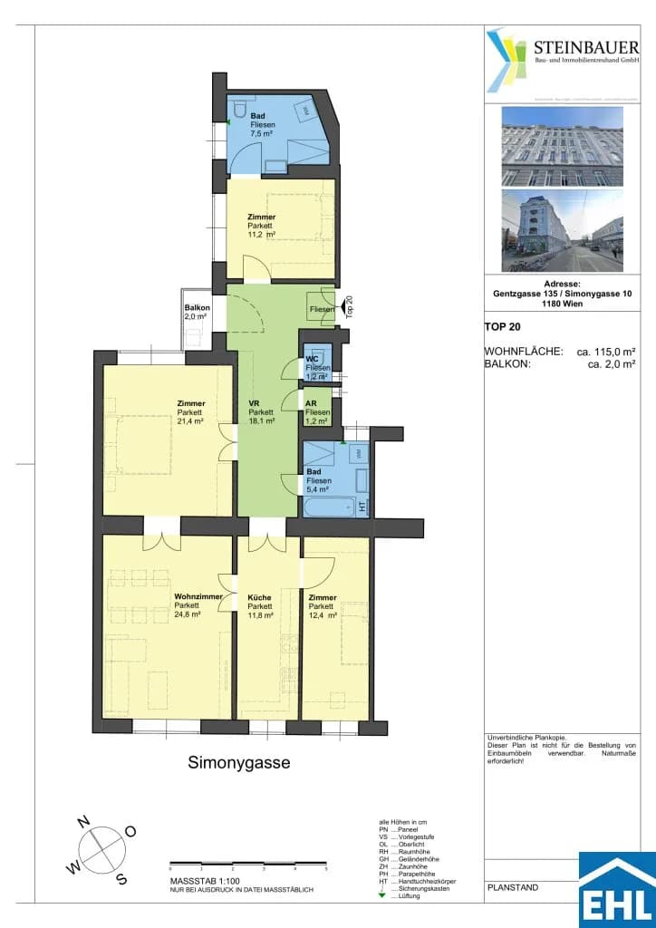 5-Zimmer-Wohnung kaufen in Wien – 115 m², € 899.000 – Bild 18 von 18