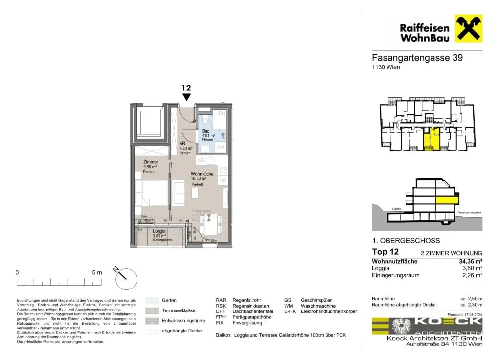 2-Zimmer-Wohnung kaufen in Wien – 34,36 m², € 313.700 – Bild 17 von 17