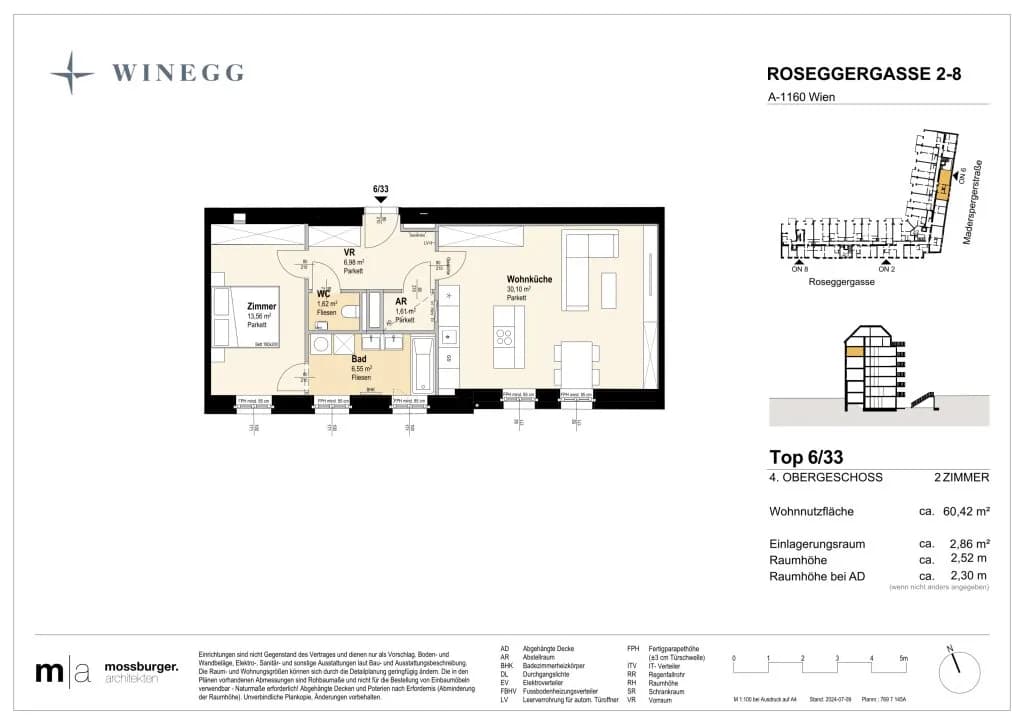 Immobilie kaufen in Wien – 60,5 m², € 389.800 – Bild 8 von 8