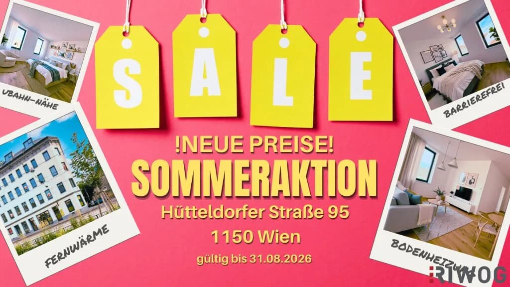2-Zimmer-Wohnung kaufen in Wien – 55,94 m², € 325.000