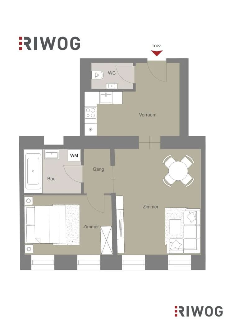 2-Zimmer-Wohnung kaufen in Wien – 55,94 m², € 325.000 – Bild 23 von 23