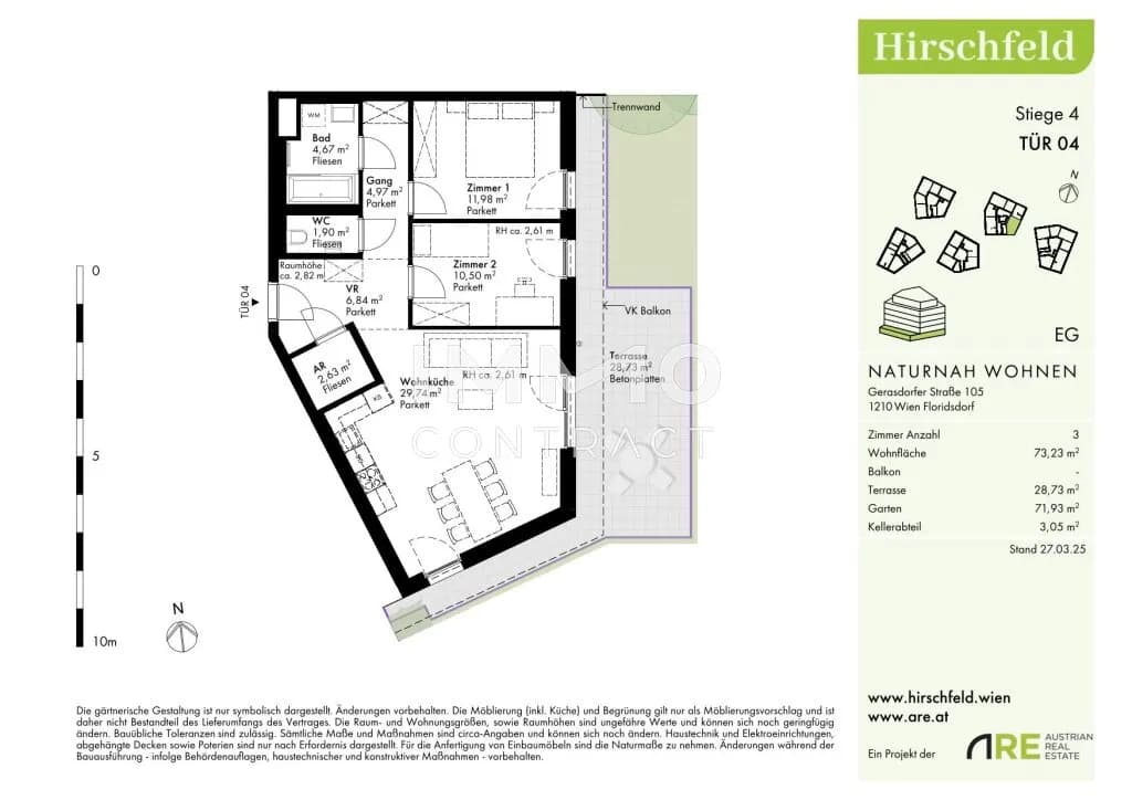 3-Zimmer-Wohnung kaufen in Wien – 73,23 m², € 441.000 – Bild 16 von 16