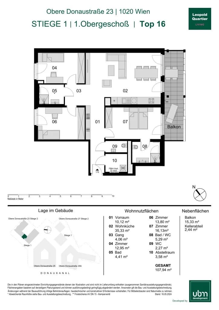 4-Zimmer-Wohnung kaufen in Wien – 107,81 m², € 1.121.000 – Bild 24 von 24