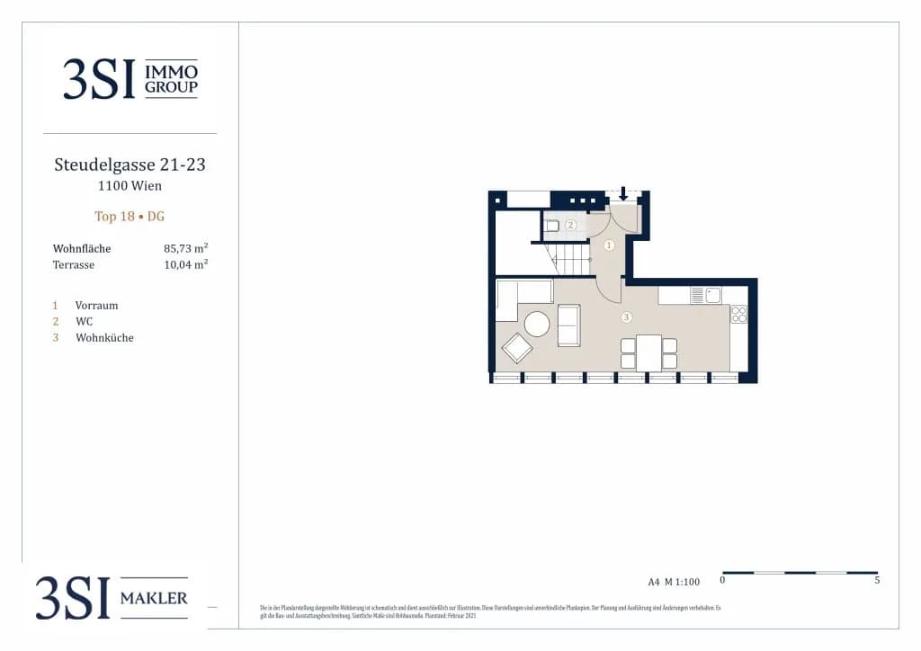3-Zimmer-Wohnung kaufen in Wien – 85,73 m², € 357.000 – Bild 15 von 16