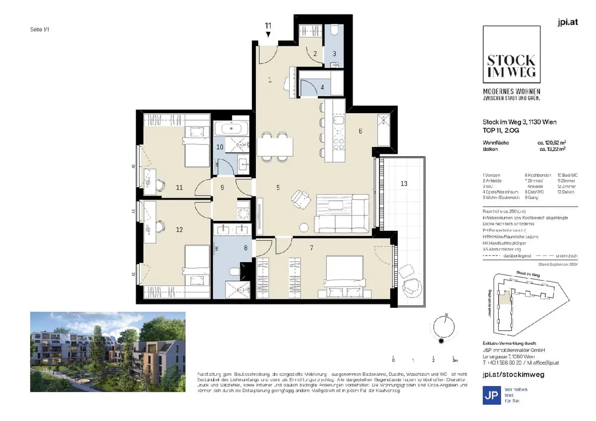 4-Zimmer-Wohnung kaufen in Wien – 120,62 m², € 1.099.000 – Bild 19 von 19