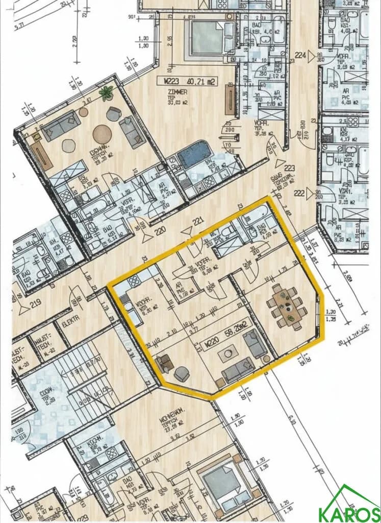 2-Zimmer-Wohnung mieten in Wien – 66,84 m², € 1.062 – Bild 23 von 23