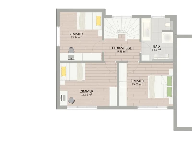 4-Zimmer-Haus kaufen in Wien – 116,81 m², € 649.900 – Bild 10 von 12
