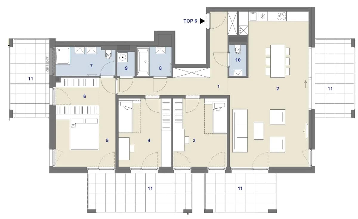 4-Zimmer-Wohnung kaufen in Wien – 123,16 m², € 1.359.000 – Bild 11 von 11