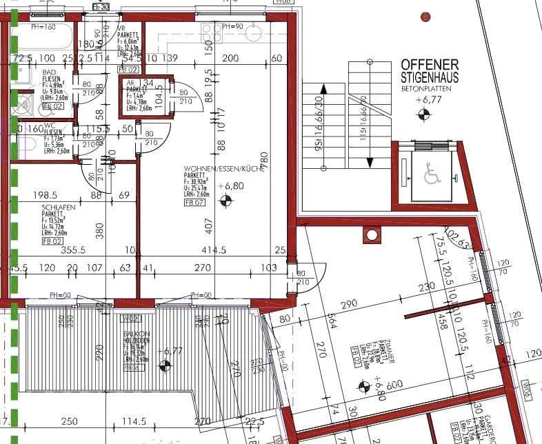 3-Zimmer-Wohnung mieten in Graz – 87 m², € 1.260 – Bild 8 von 8