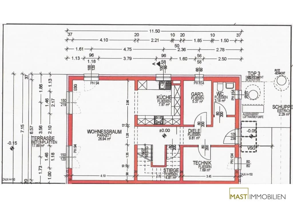 5-Zimmer-Haus kaufen in Gänserndorf – 123 m², € 525.000 – Bild 20 von 21