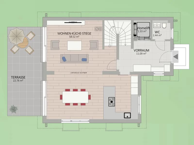 5-Zimmer-Haus kaufen in Wien – 197,23 m², € 2.737.900 – Bild 3 von 7