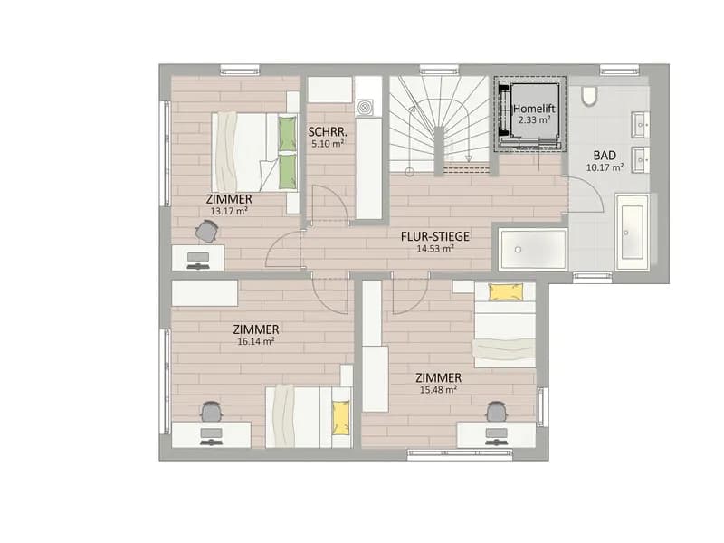 5-Zimmer-Haus kaufen in Wien – 197,23 m², € 2.737.900 – Bild 4 von 7