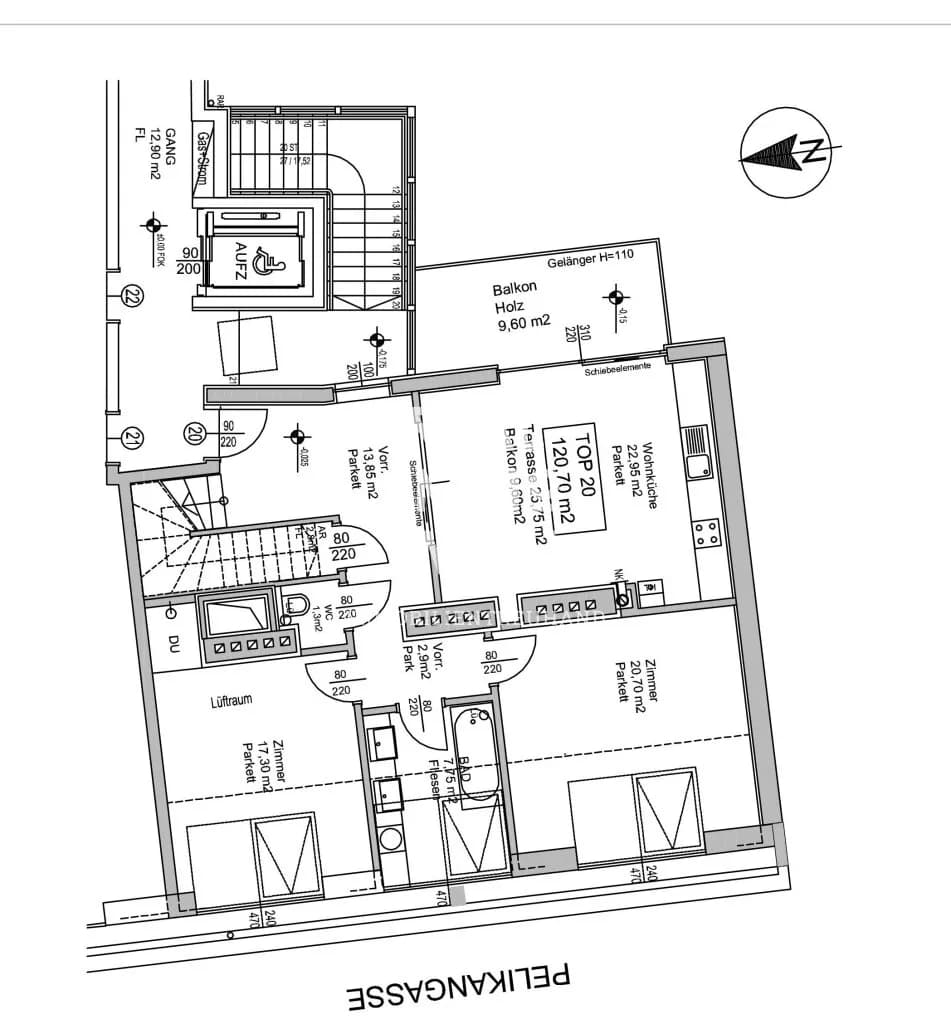 4-Zimmer-Wohnung mieten in Wien – 127 m², € 4.725 – Bild 24 von 26