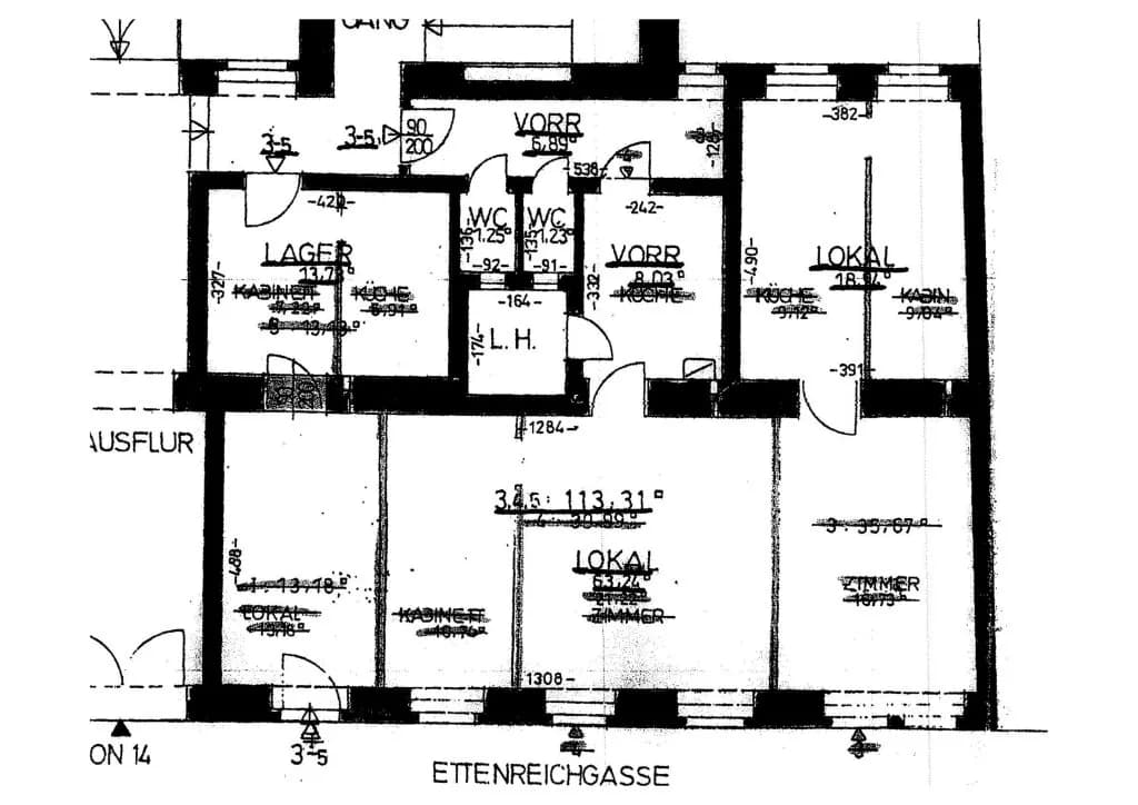 1-Zimmer-Gewerbeimmobilie kaufen in Wien – 113 m², € 279.000 – Bild 3 von 3