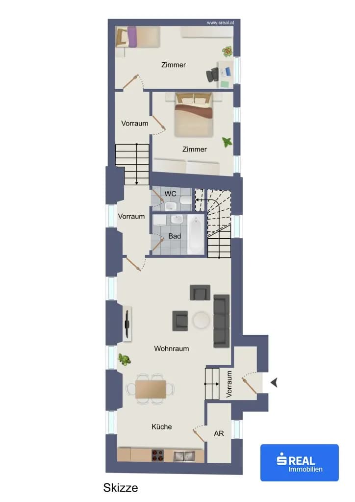 3-Zimmer-Wohnung kaufen in Klagenfurt – 89 m², € 430.000 – Bild 9 von 12