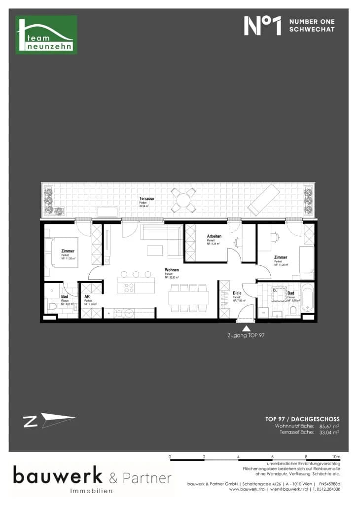 Immobilie kaufen in Bruck an der Leitha – 85,67 m², € 606.300 – Bild 15 von 15