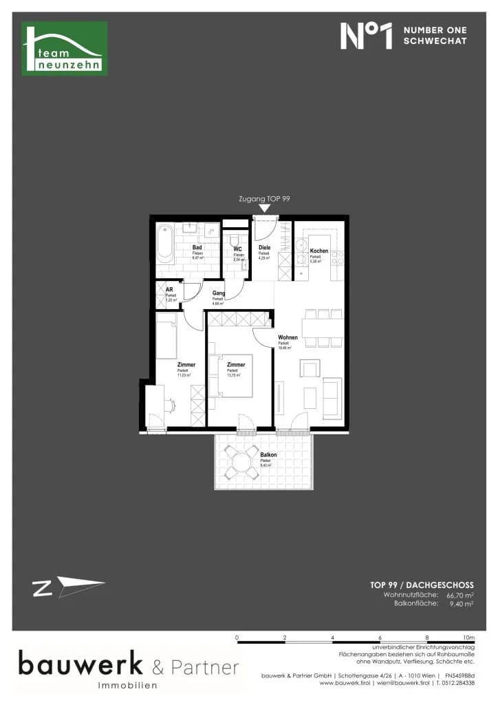 3-Zimmer-Wohnung kaufen in Bruck an der Leitha – 66,7 m², € 529.000 – Bild 16 von 16
