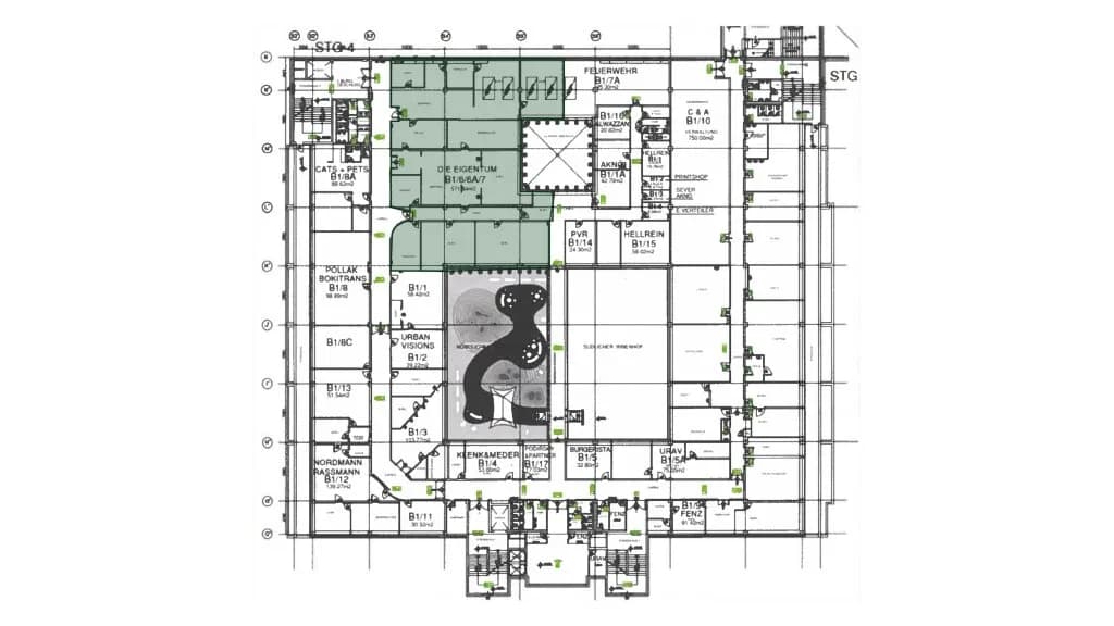 8-Zimmer-Gewerbeimmobilie mieten in Mödling – 572 m², € 9.038 – Bild 21 von 21