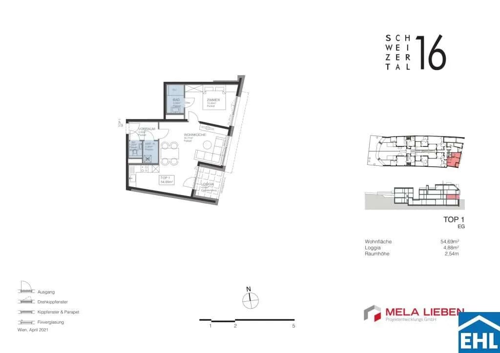 Immobilie kaufen in Wien – 54,69 m², € 389.815 – Bild 10 von 10