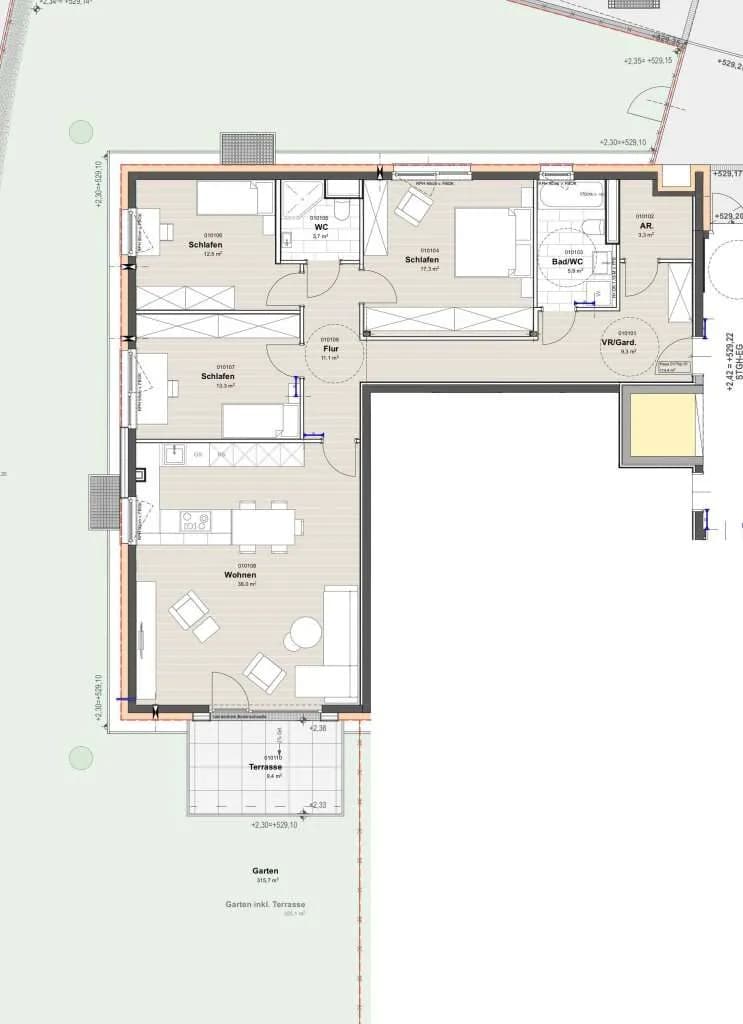4-Zimmer-Wohnung kaufen in Salzburg-Umgebung – 112 m², € 1.035.000 – Bild 12 von 13