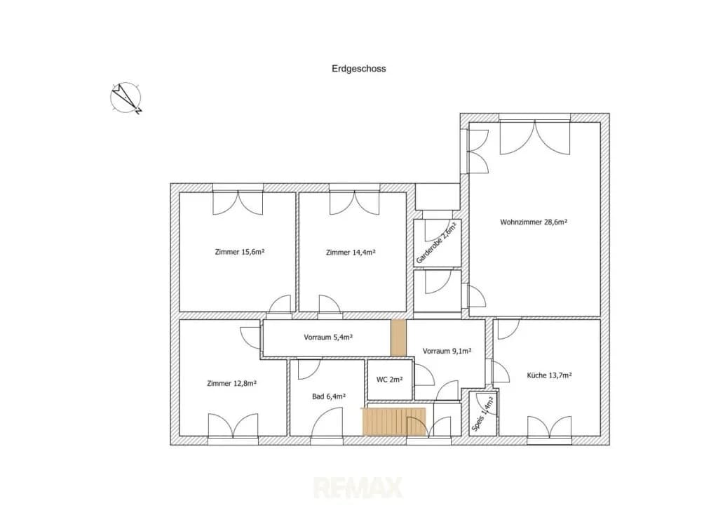 4-Zimmer-Haus kaufen in Bruck-Mürzzuschlag – 112 m², € 255.000 – Bild 24 von 26