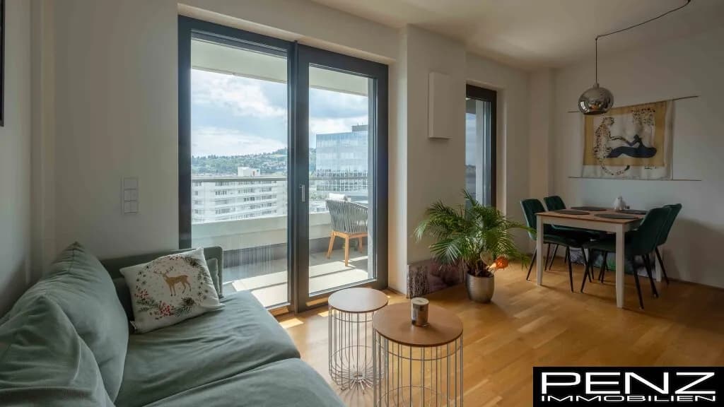 1-Zimmer-Wohnung kaufen in Linz – 35 m², € 289.000 – Bild 2 von 9