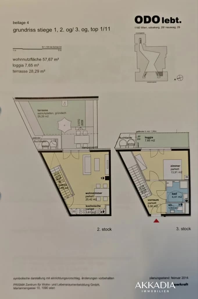 2-Zimmer-Wohnung kaufen in Wien – 57,67 m², € 399.000 – Bild 13 von 16
