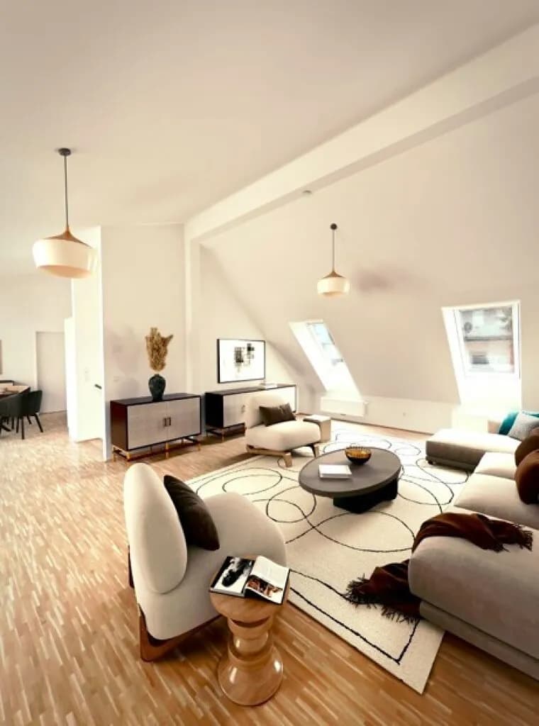 3-Zimmer-Wohnung mieten in Graz – 128 m², € 1.860