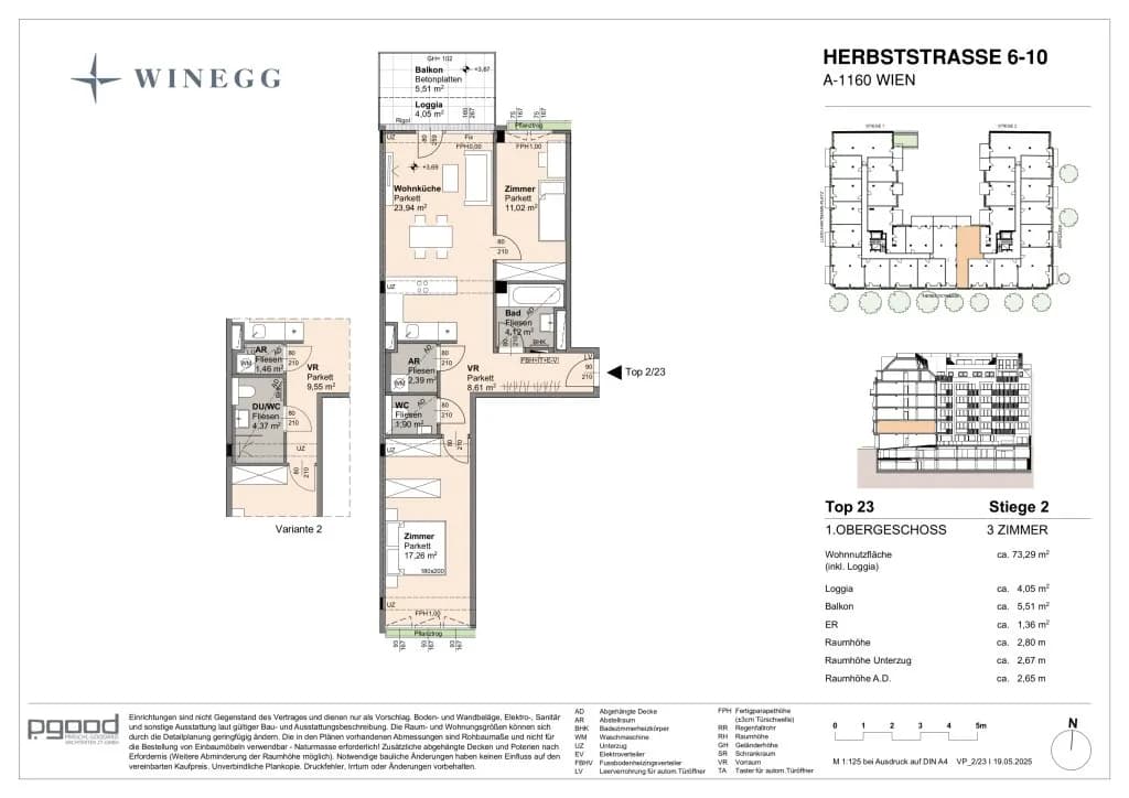 Immobilie kaufen in Wien – 69,24 m², € 422.900 – Bild 8 von 9