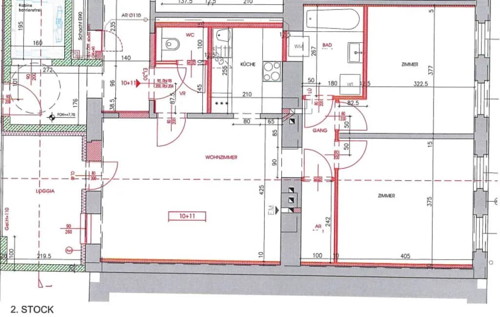 2-Zimmer-Wohnung mieten in Wien – 78 m², € 1.288 – Bild 21 von 21