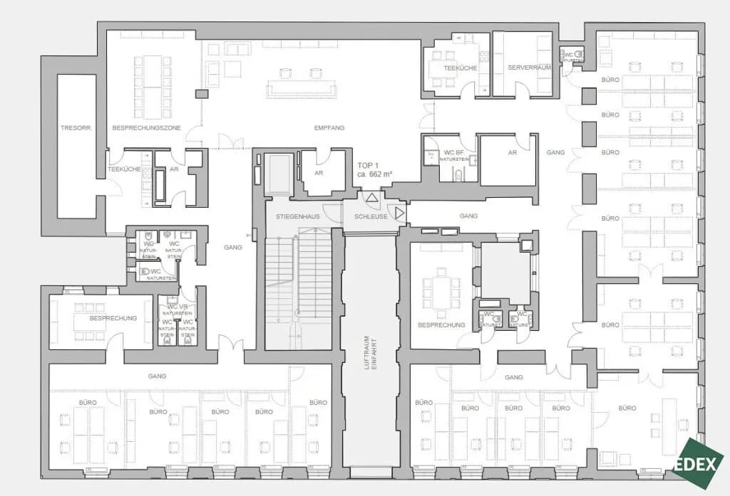 Gewerbeimmobilie mieten in Wien – 662 m², € 27 – Bild 16 von 16