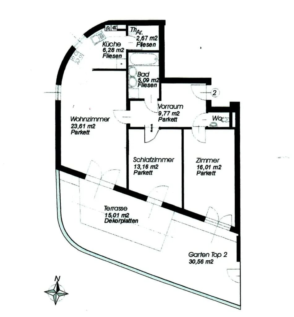 3-Zimmer-Wohnung kaufen in Wien – 77,84 m², € 445.000 – Bild 10 von 12
