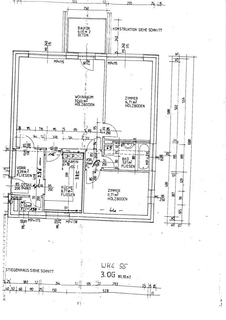 3-Zimmer-Wohnung mieten in Graz – 80,92 m², € 1.466 – Bild 11 von 11
