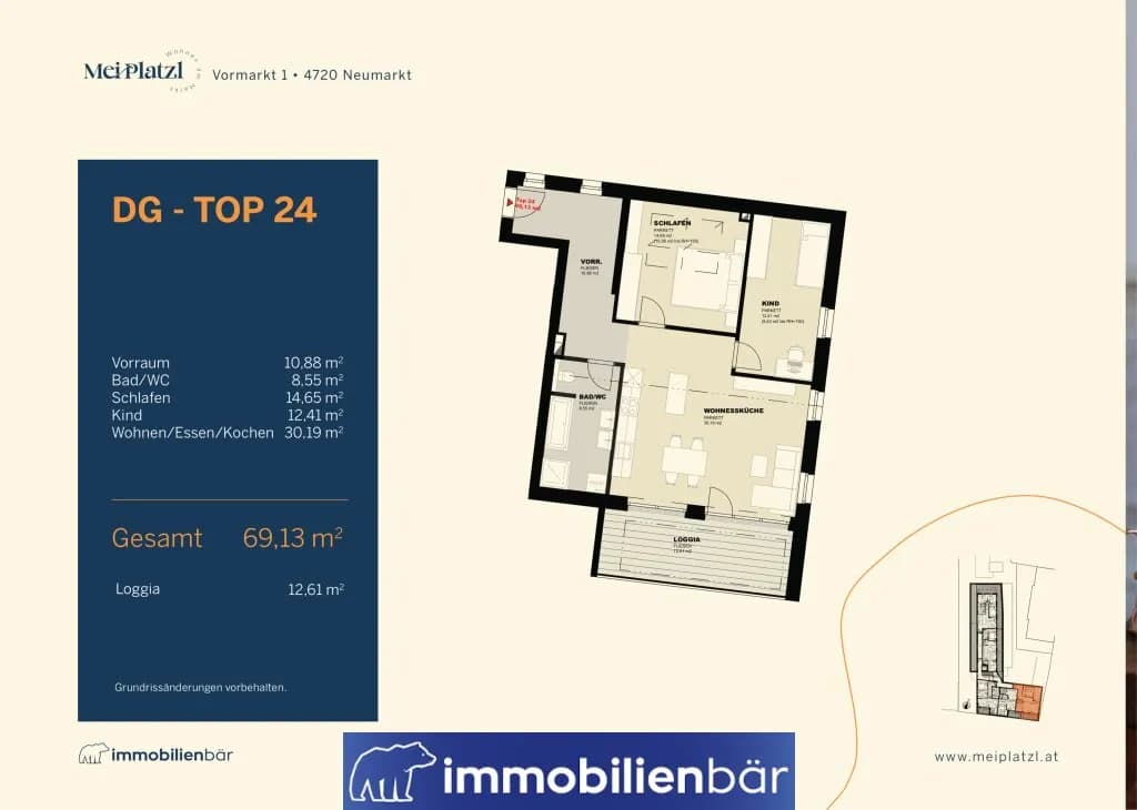 3-Zimmer-Wohnung kaufen in Grieskirchen – 76,75 m² – Bild 15 von 15