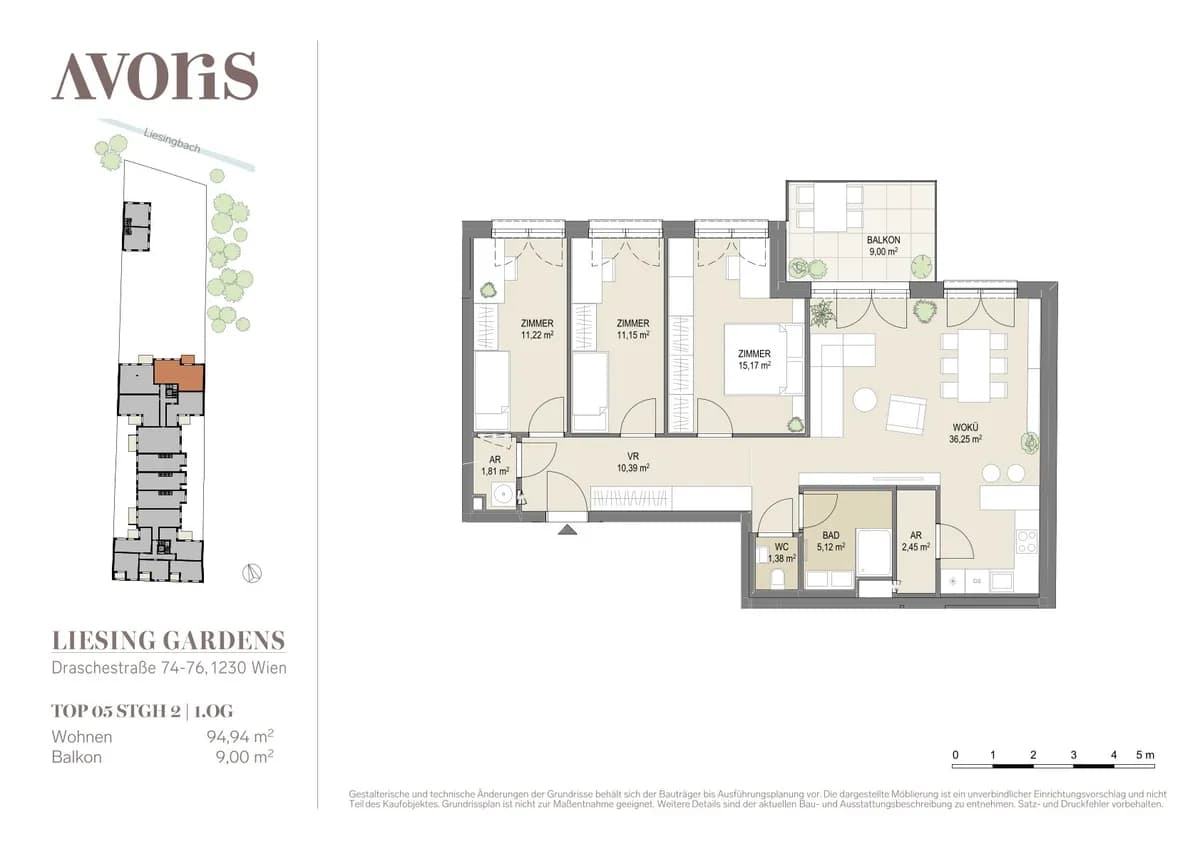 4-Zimmer-Wohnung kaufen in Wien – 94,94 m², € 619.000 – Bild 21 von 25