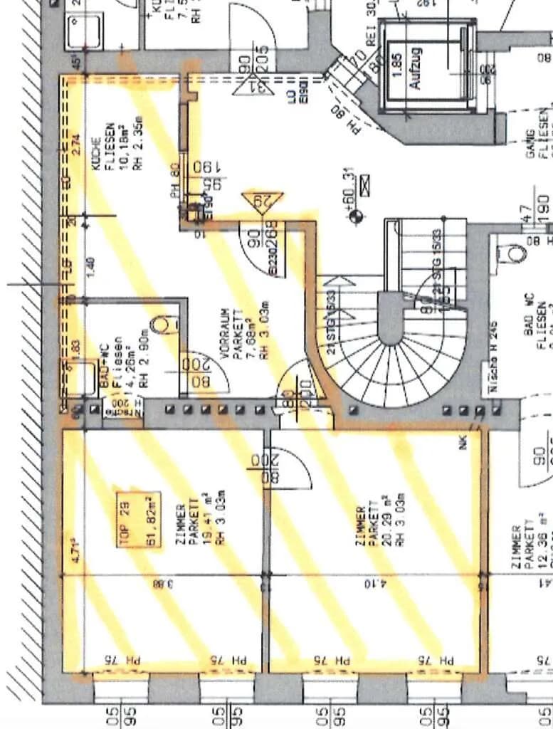 2-Zimmer-Wohnung kaufen in Wien – 61,82 m², € 335.000 – Bild 11 von 11