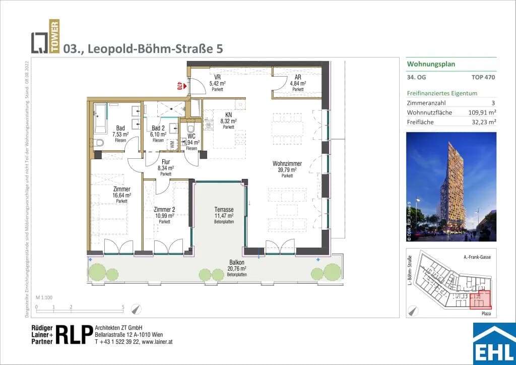 3-Zimmer-Wohnung kaufen in Wien – 109,91 m², € 950.000 – Bild 21 von 21