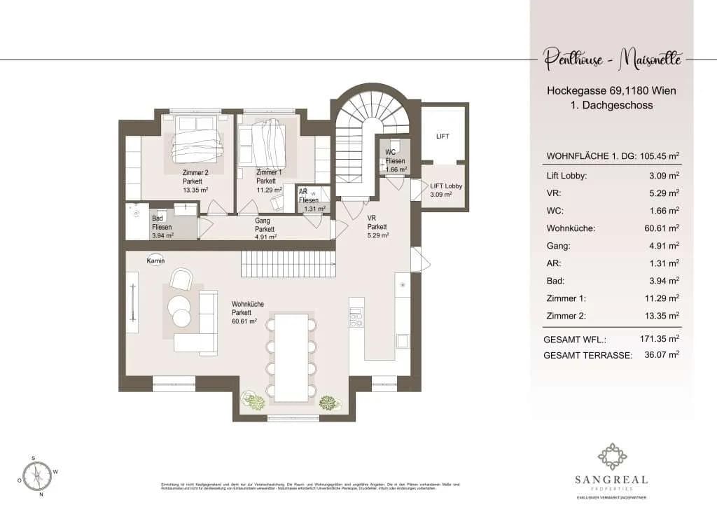 4-Zimmer-Wohnung kaufen in Wien – 171 m², € 1.830.000 – Bild 22 von 23
