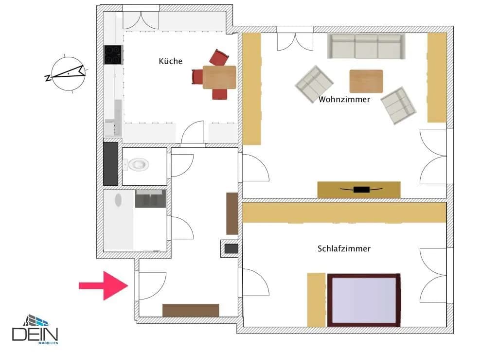 2-Zimmer-Wohnung kaufen in Wien – 60,88 m², € 299.000 – Bild 16 von 16