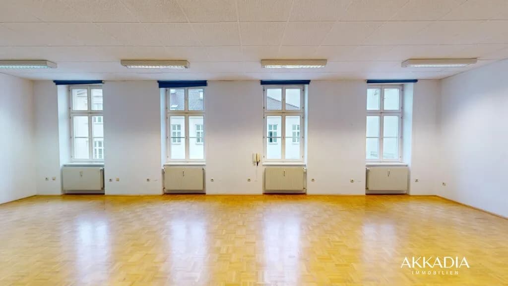 2-Zimmer-Gewerbeimmobilie mieten in Wien – 160 m², € 3.321